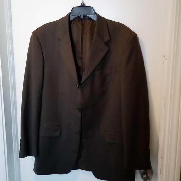 jf j.ferrar Dark Brown Sport Coat - Picture 1 of 7